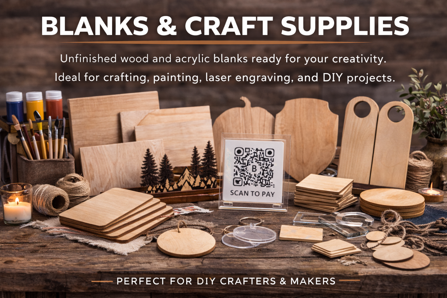 Blanks & Craft Supplies