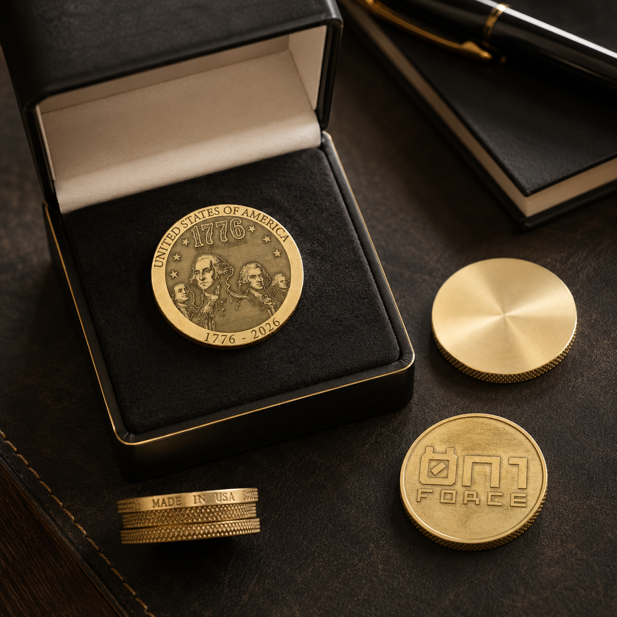 BrassCommemorativeCoin1