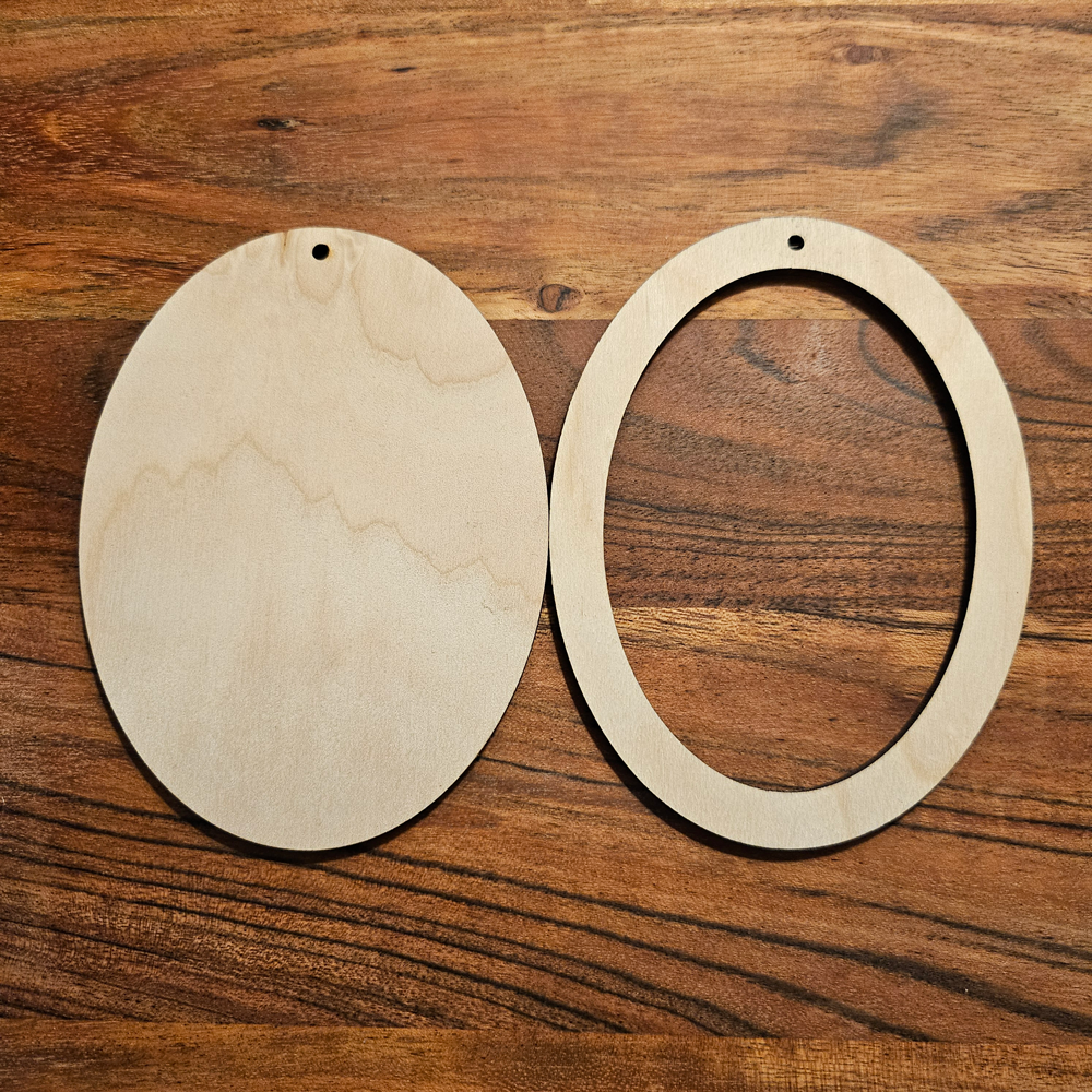 Laser Cut Shape Sets - Oval